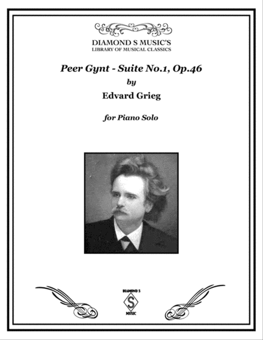 Peer Gynt Suite No.1, Op. 46 - Edvard Grieg - Piano Solo Piano Solo scores gallery preview page 2