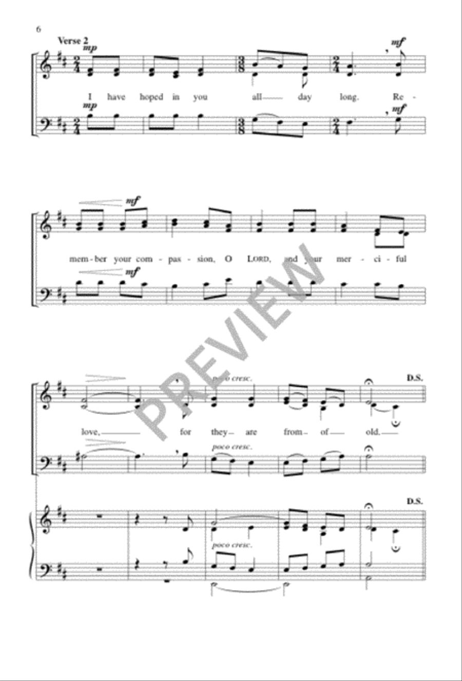Entrance Antiphon for Advent 3-Part scores gallery preview page 6