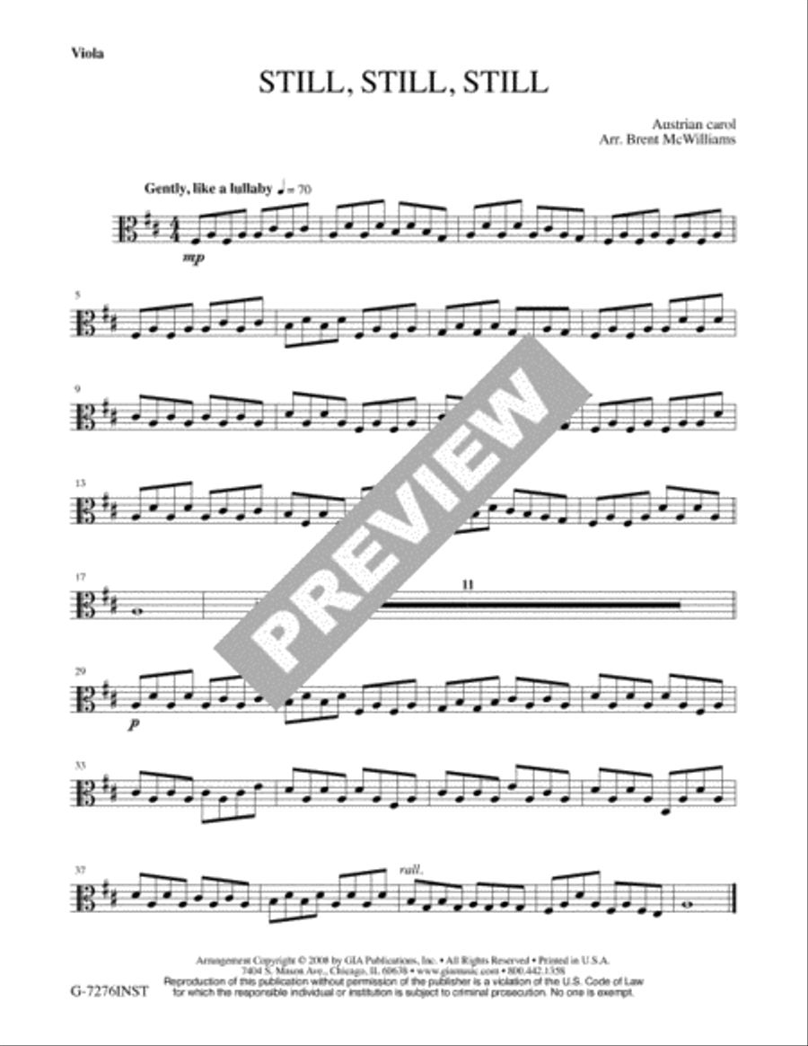 Still, Still, Still - Instrument edition Cello scores gallery preview page 3