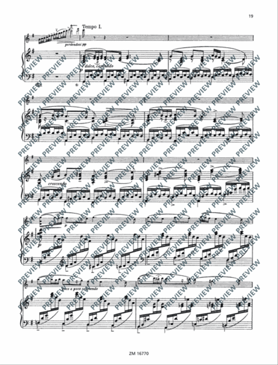 Sonata No. 2 G major Violin Solo scores gallery preview page 20