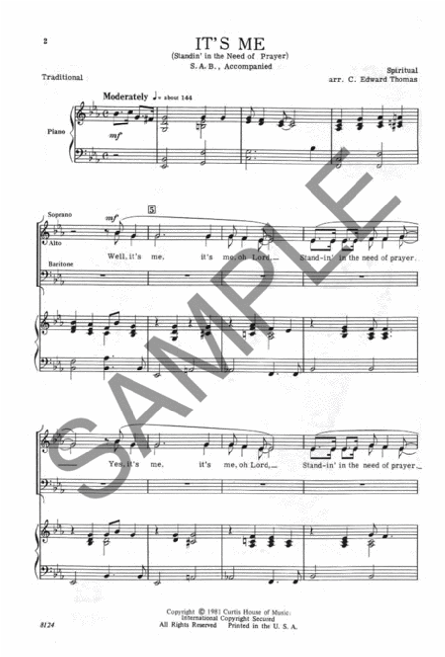 It's Me 3-Part scores gallery preview page 3