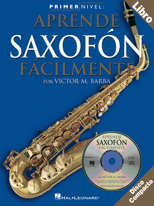 Book cover for Primer Nivel: Aprende Saxofon Facilmente