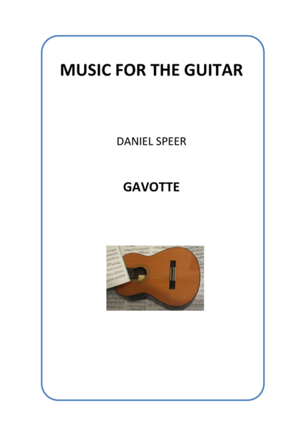 Gavotte - Daniel Speer