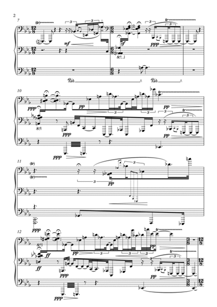 Sonata no 1 for piano in 3 mouv.