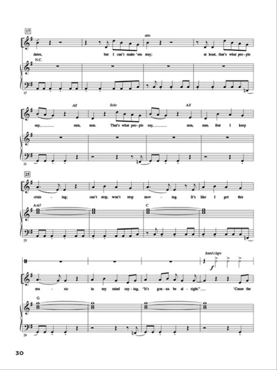 Let's All Sing KIDZ BOP Let's All Sing KIDZ BOP Choir scores gallery preview page 7