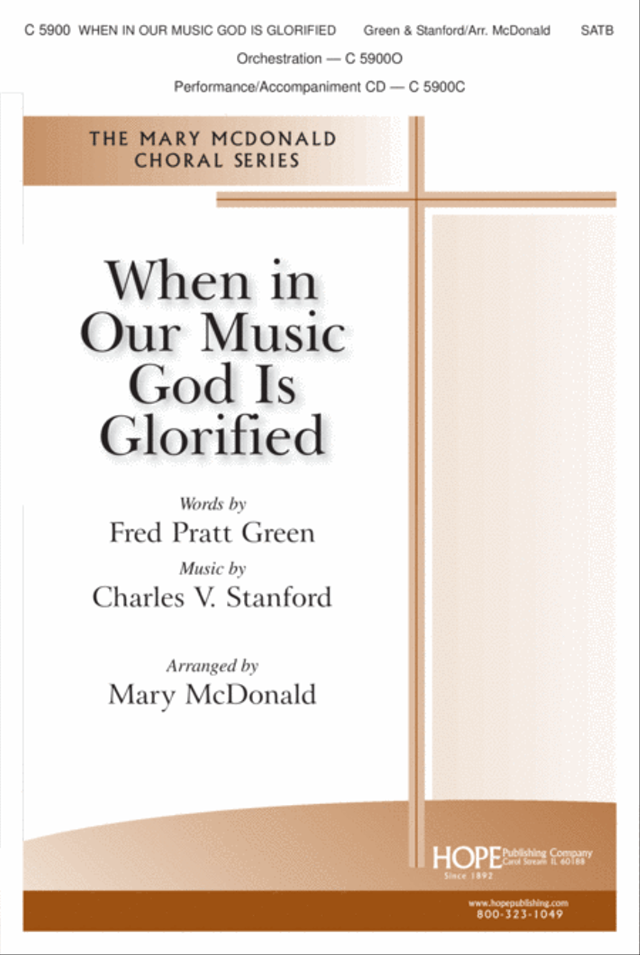 When in Our Music God Is Glorified 4-Part scores gallery preview page 2