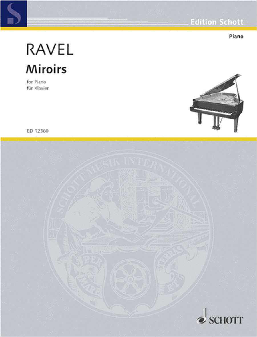 Miroirs Miroirs Piano Solo scores gallery preview page 1