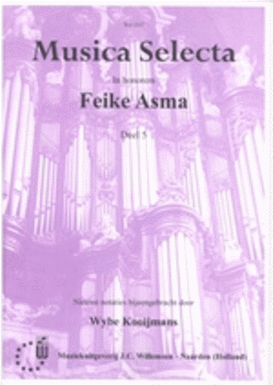 Musica Selecta 5 (Ps.43 138) Organ scores gallery preview page 1