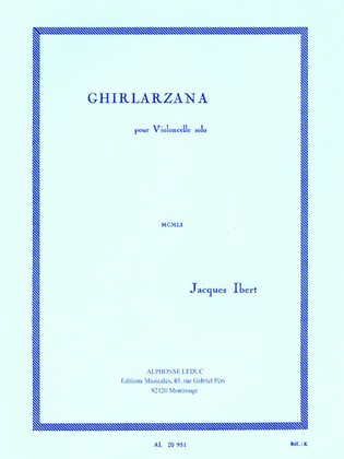 Book cover for Ghirlarzana