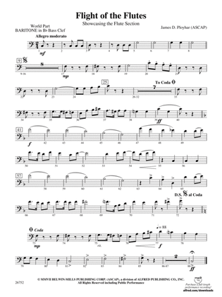 Flight of the Flutes (Showcasing the Flute Section): (wp) B-flat Baritone B.C.