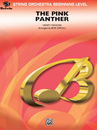 Book cover for The Pink Panther