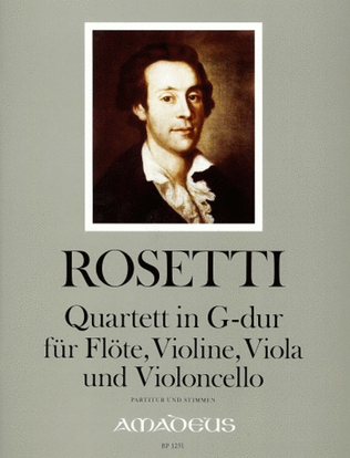 Quartet in G Major RWV D16 Reihe D: Bd. 3