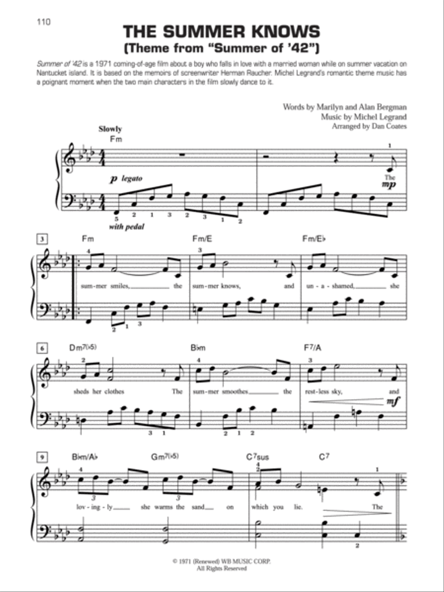 Decade by Decade 1970s Decade by Decade 1970s Easy Piano scores gallery preview page 5