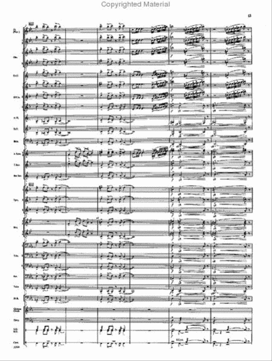 Symphonic Scenario Concert Band scores gallery preview page 12
