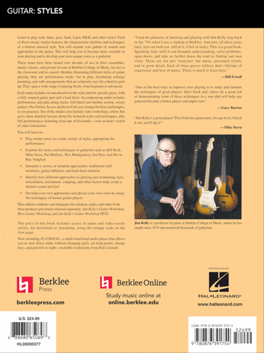 Berklee Guitar Style Studies Electric Guitar scores gallery preview page 5
