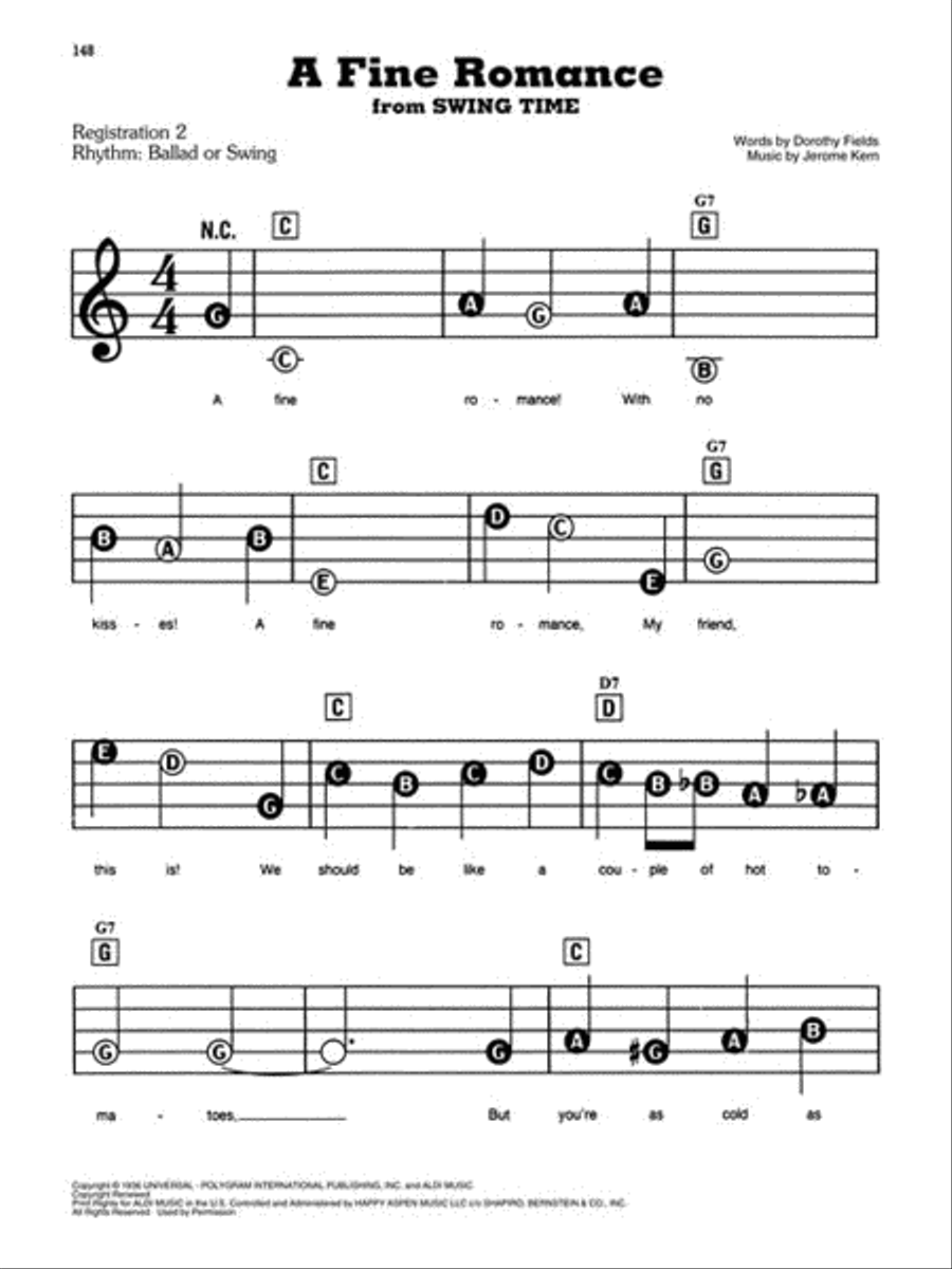 Songs for All Occasions Songs for All Occasions Electronic Keyboard scores gallery preview page 4