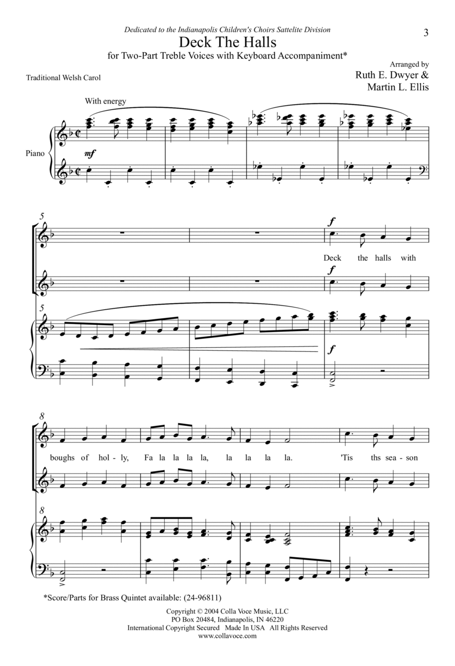 Deck The Halls Deck The Halls SA scores gallery preview page 1