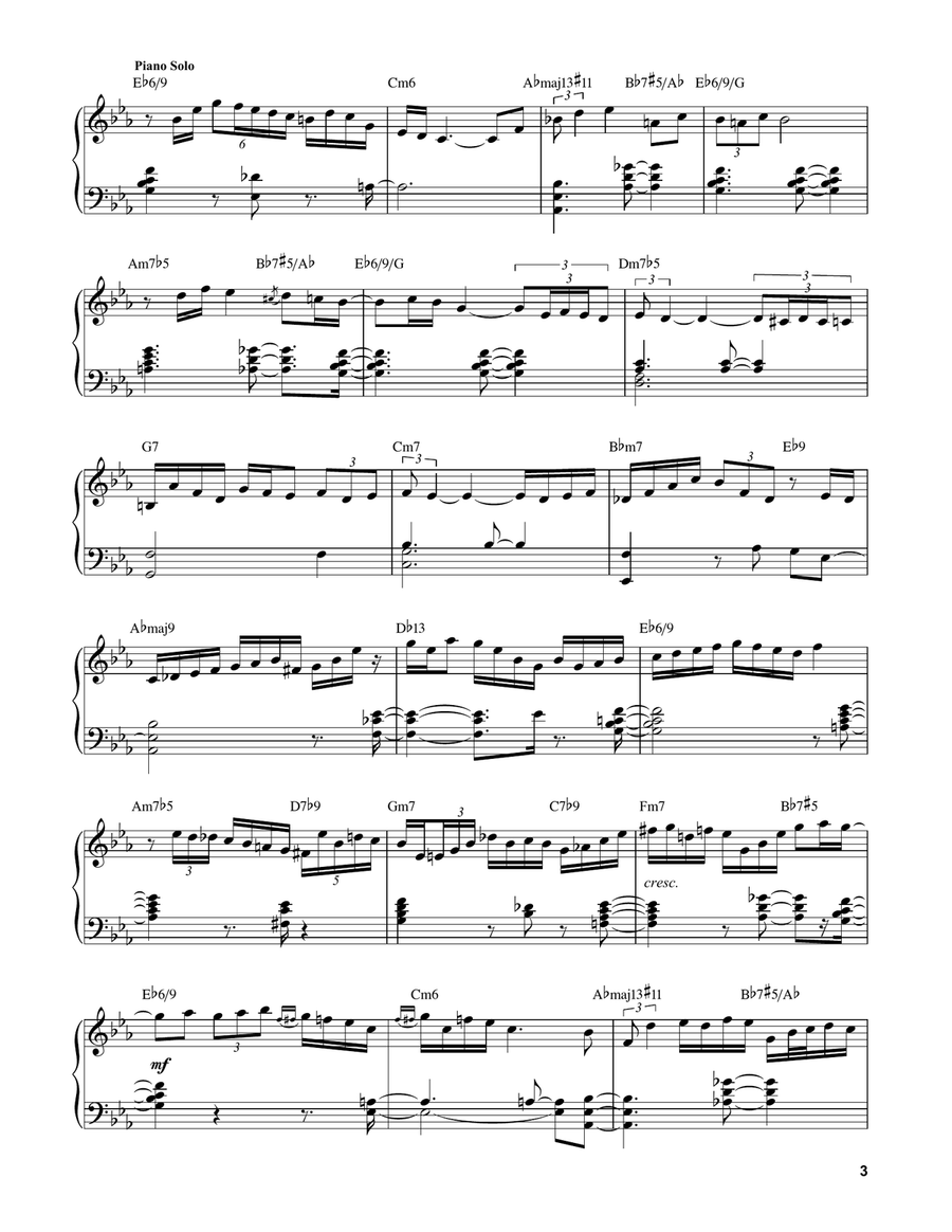Moon River Piano scores gallery preview page 3