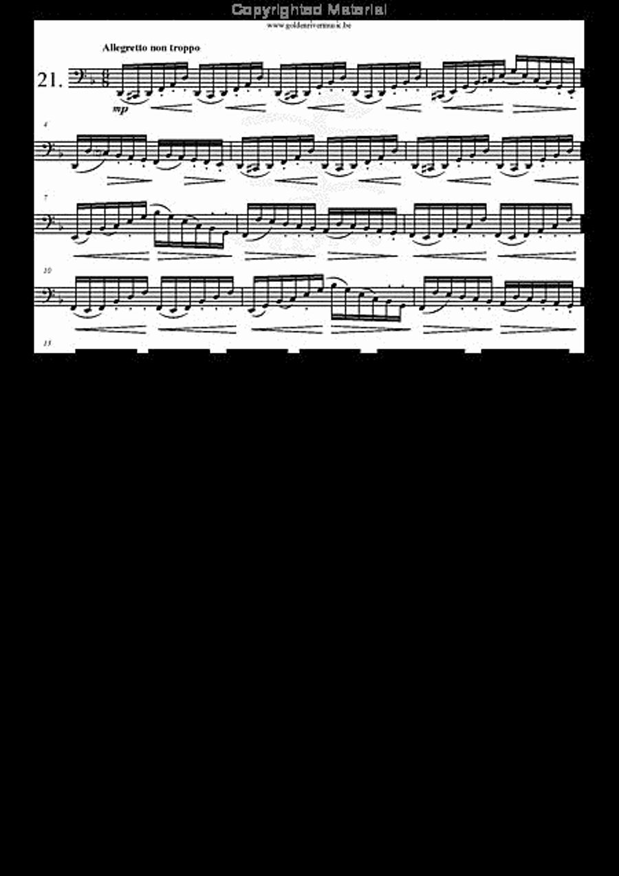 24 Etudes 24 Etudes Tuba scores gallery preview page 22