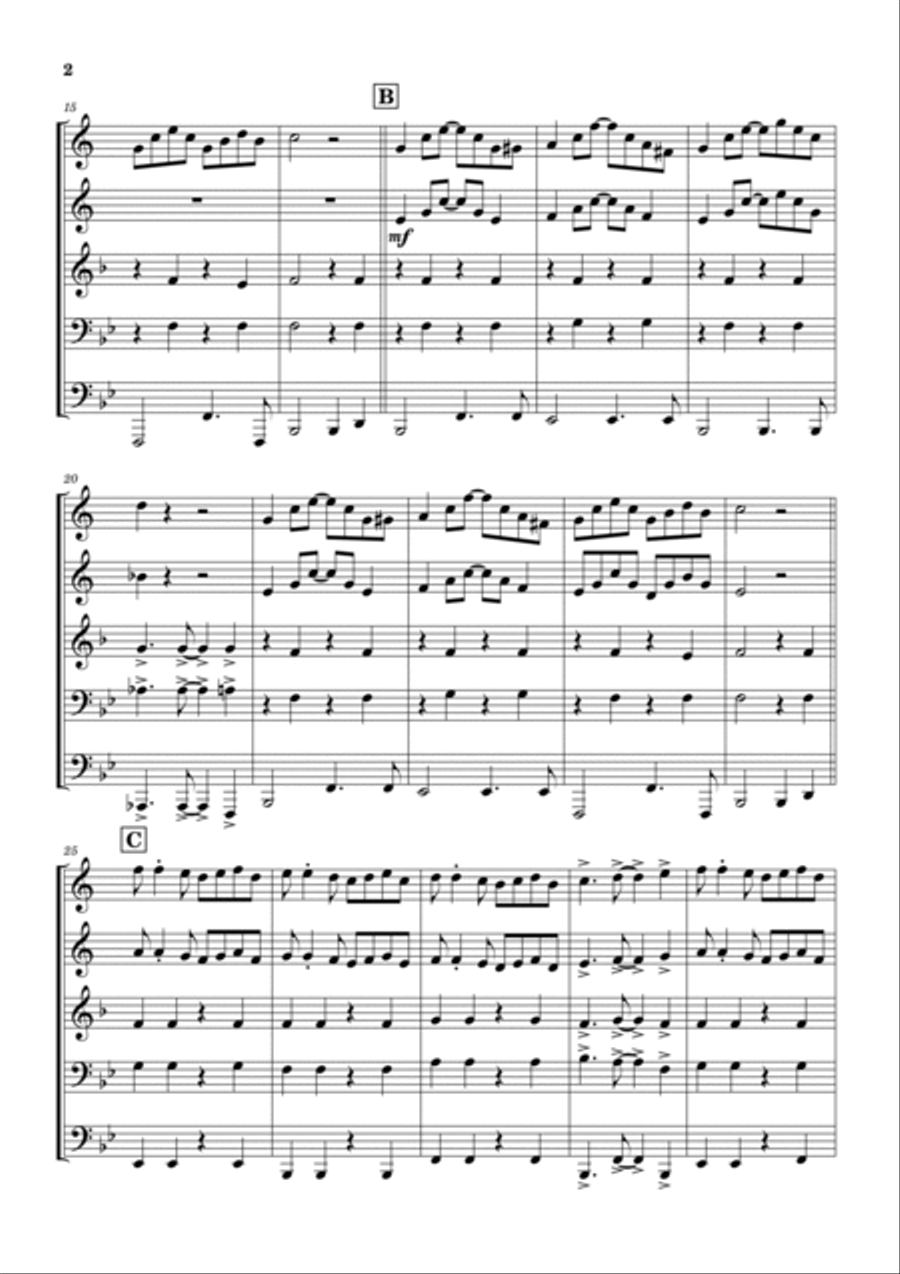 Treat For Trumpet Treat For Trumpet Horn scores gallery preview page 2