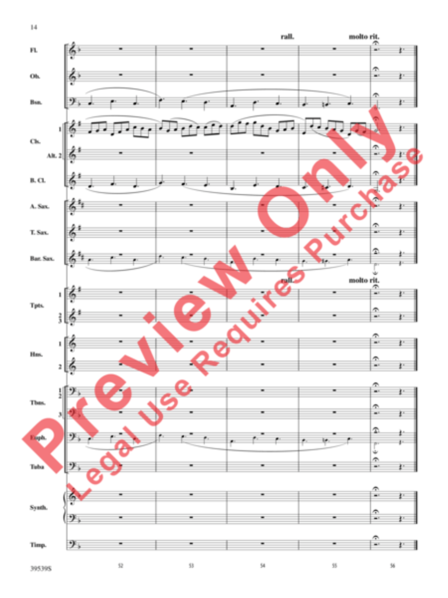 Jesu, Joy of Man's Desiring Concert Band scores gallery preview page 6