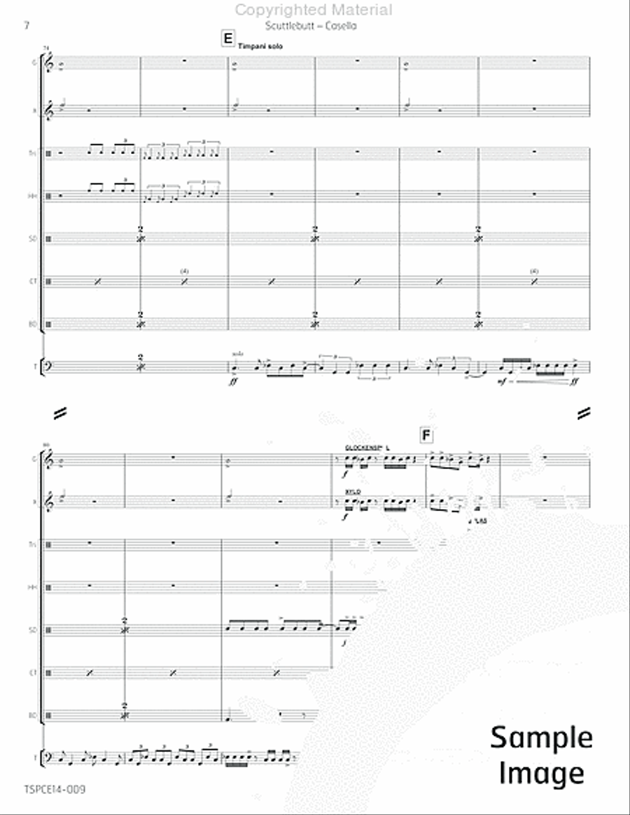 Scuttlebutt Percussion Ensemble scores gallery preview page 11