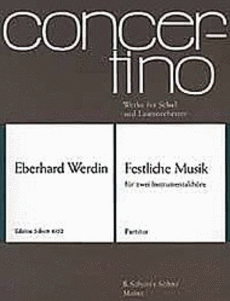 Festliche Musik Score