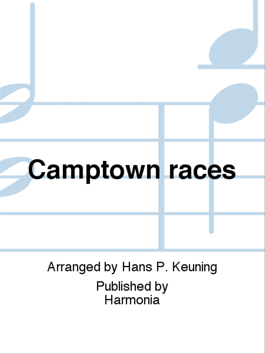 Camptown races TTBB scores gallery preview page 1