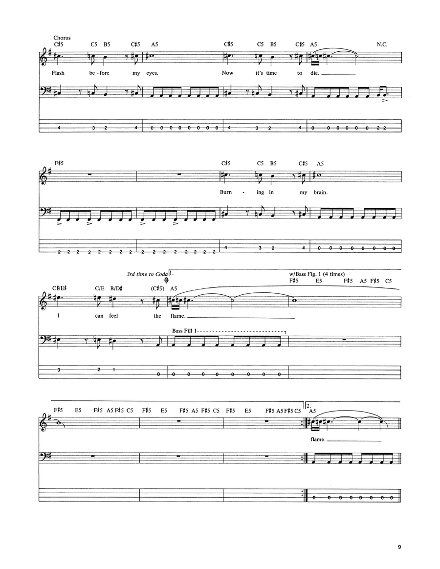 Ride The Lightning Acoustic Guitar scores gallery preview page 2