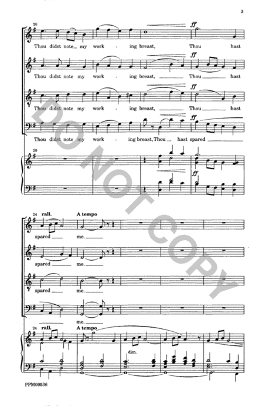 King of Glory King of Glory 4-Part scores gallery preview page 4
