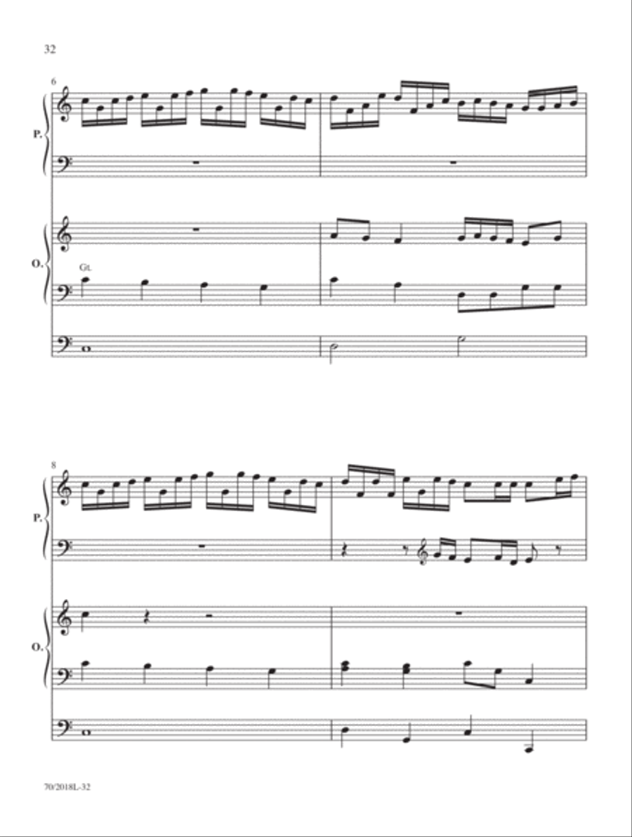 Holy Manna Organ scores gallery preview page 19