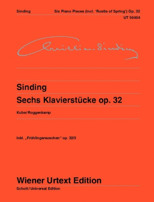 Book cover for Six Piano Pieces