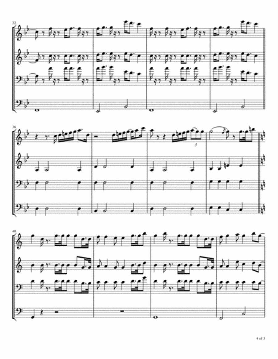 Jericho Brass Ensemble scores gallery preview page 5