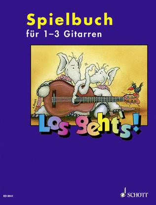 Book cover for Los Geht's Spielbuch 1 1-3 Gtrs