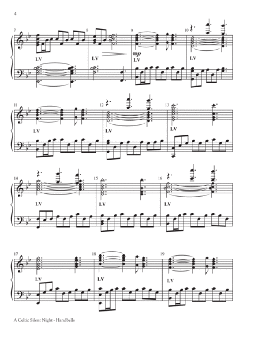 A Celtic Silent Night A Celtic Silent Night 5-Octaves scores gallery preview page 5