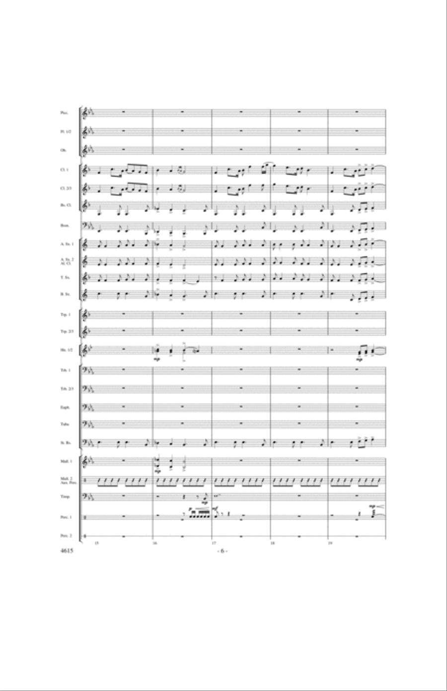 Sedona Sedona Concert Band scores gallery preview page 5