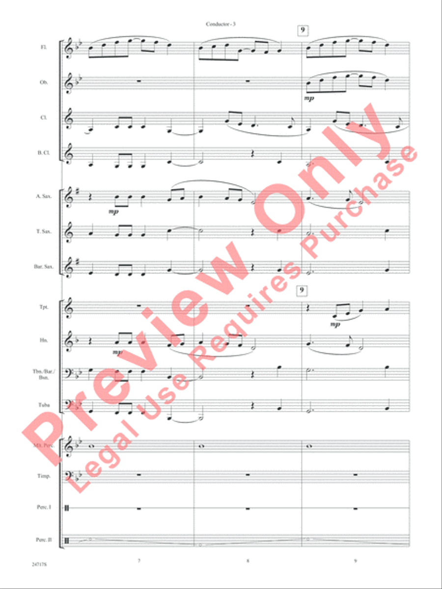 Udala'm Concert Band scores gallery preview page 5