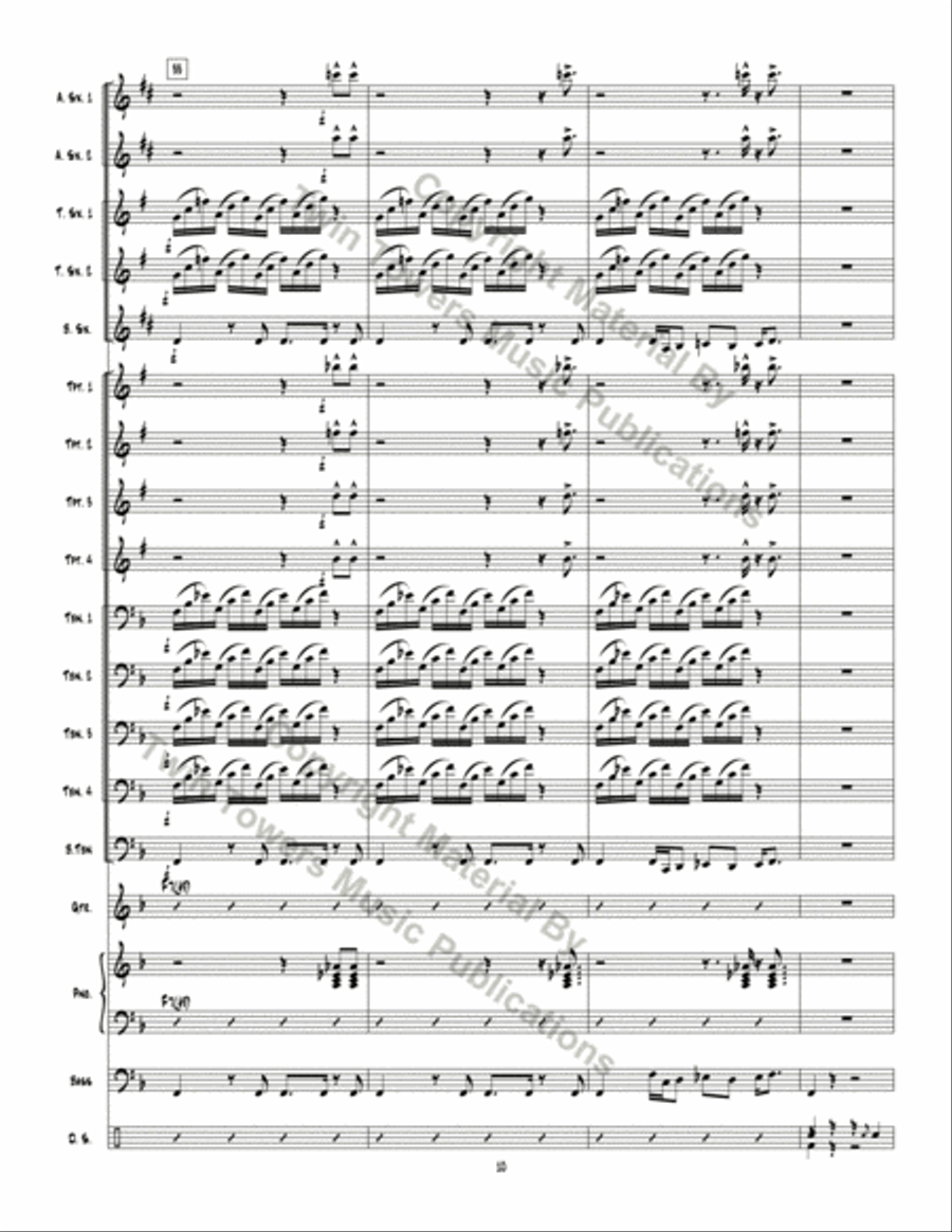 Smartypants Jazz Ensemble scores gallery preview page 11