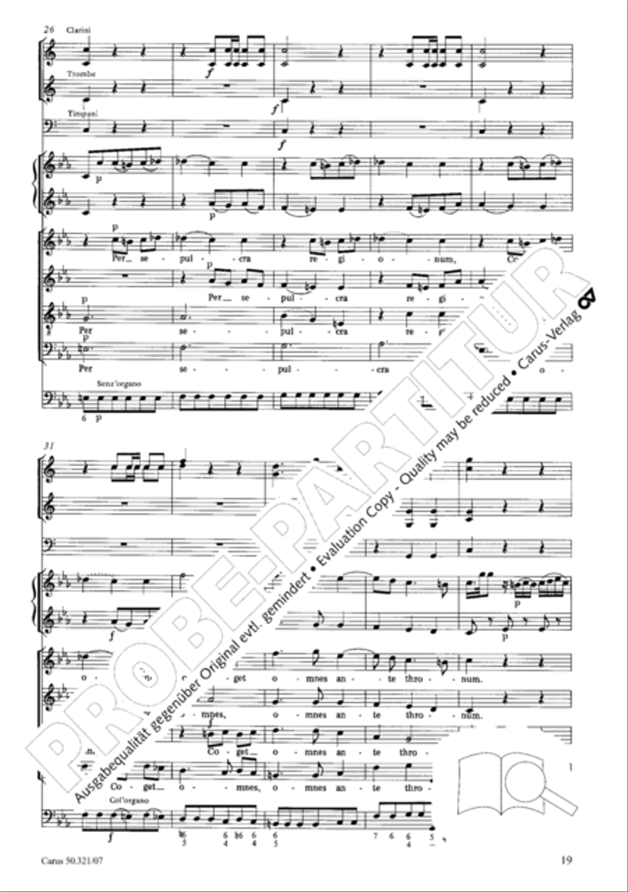 Requiem in C minor Requiem in C minor 4-Part scores gallery preview page 26