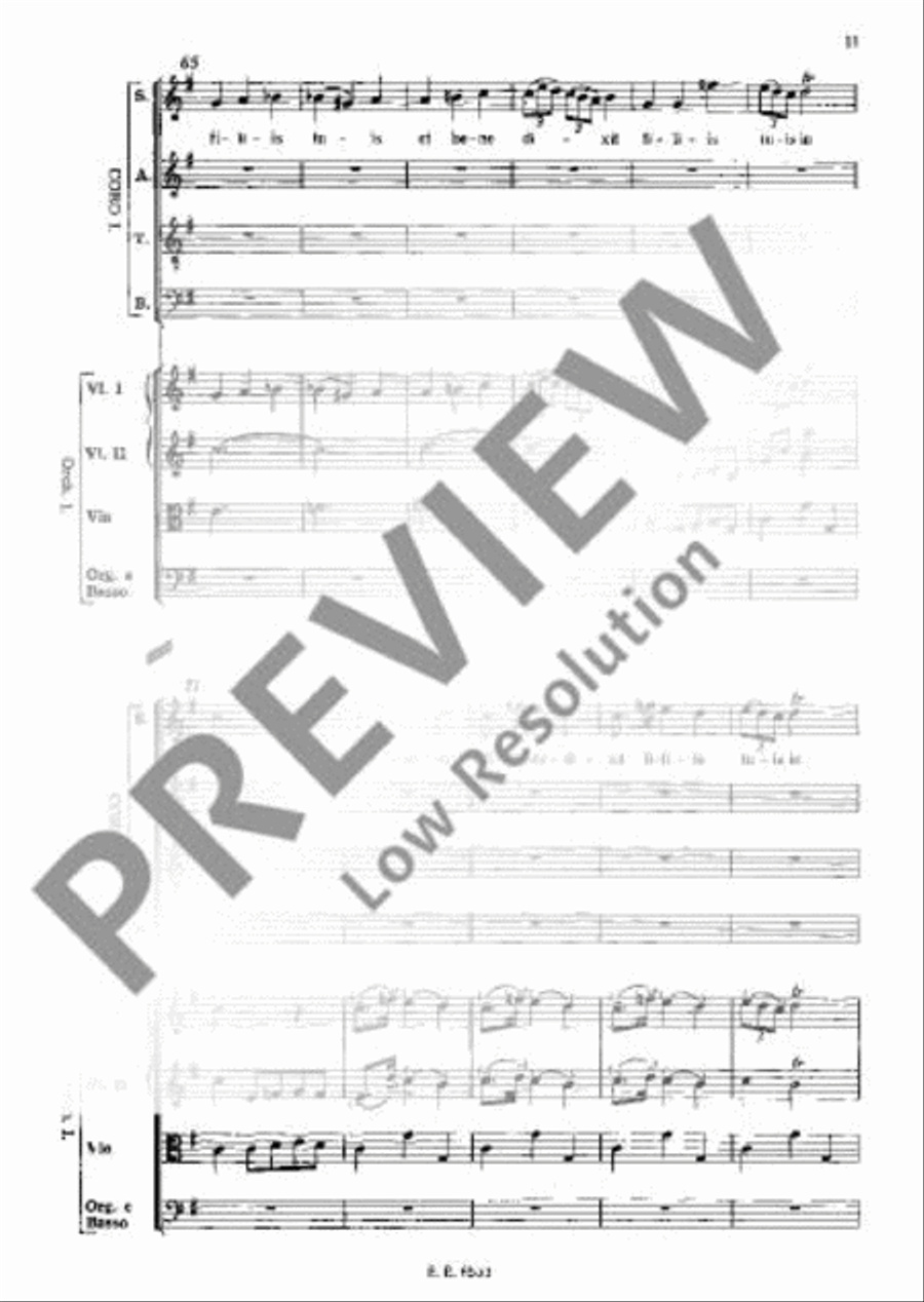 Lauda Jerusalem Choir scores gallery preview page 18