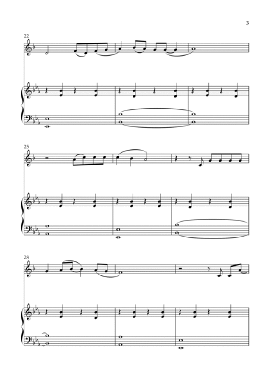 When I Get There B-Flat Clarinet scores gallery preview page 3