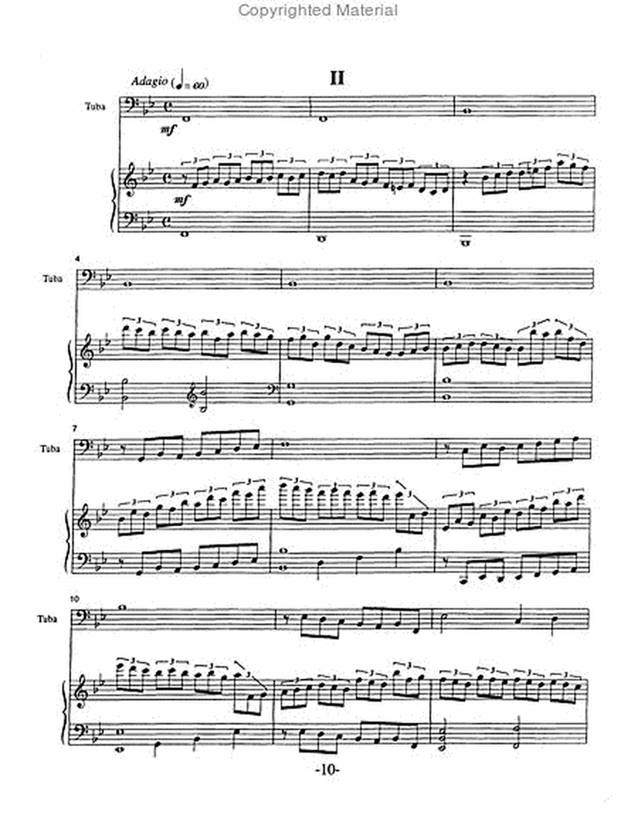 Sonata for Tuba and Piano
