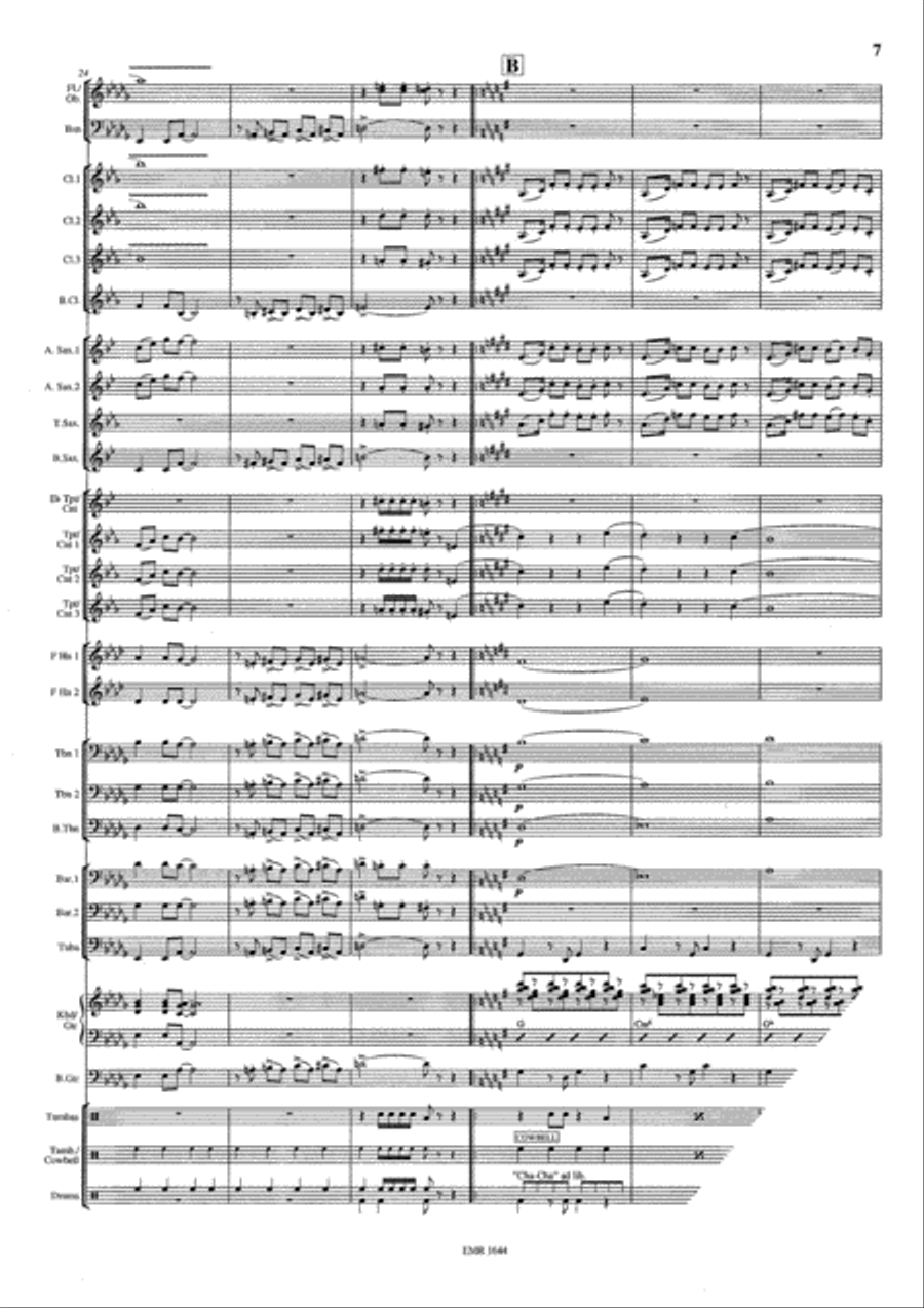 Arrivederci, Roma Arrivederci, Roma Concert Band scores gallery preview page 8