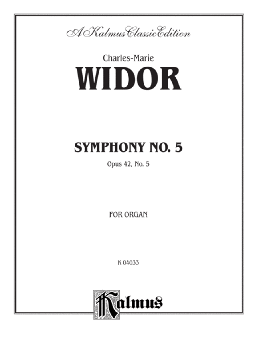 Symphony No. 5, Op. 42