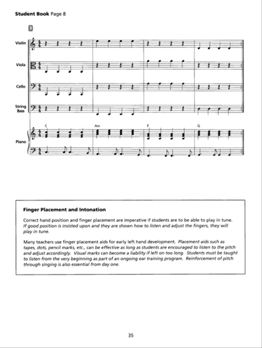 Strictly Strings, Book 1 Chamber Orchestra scores gallery preview page 4
