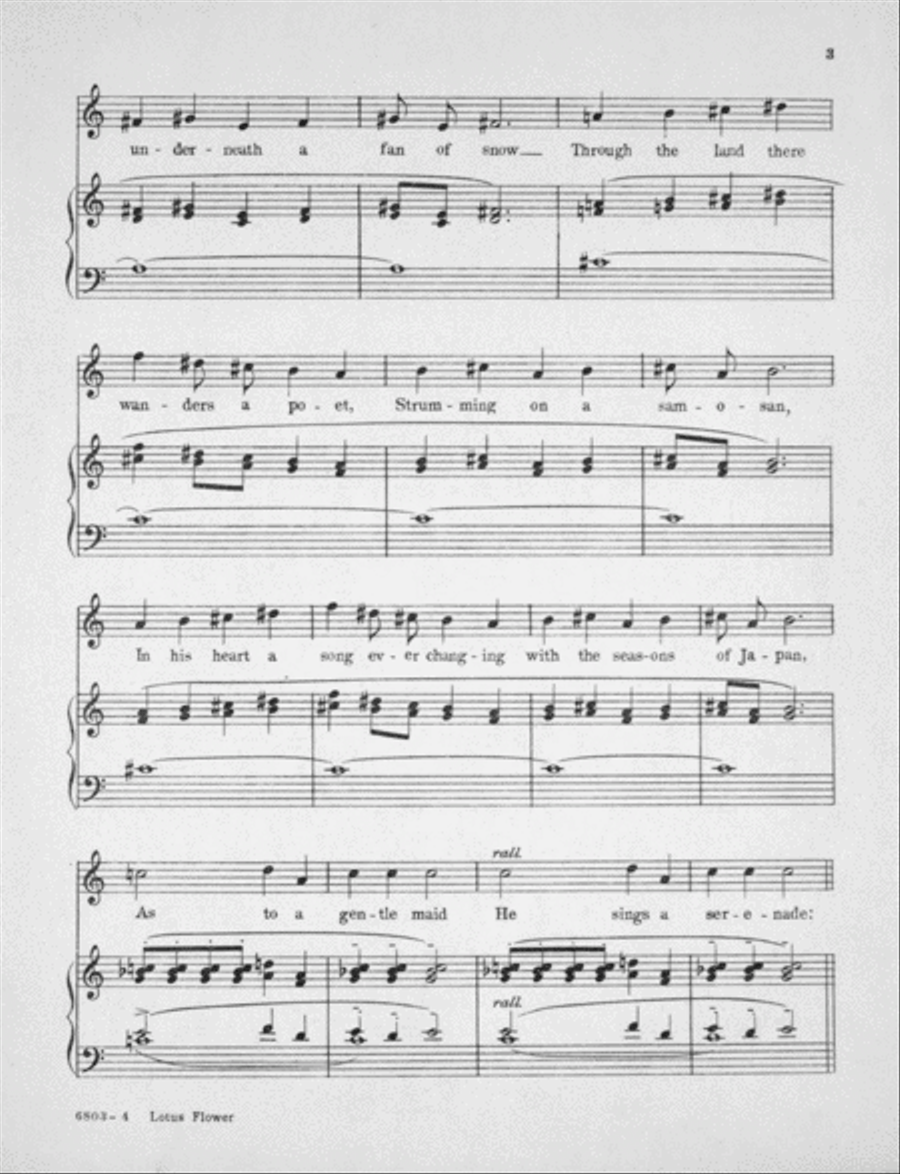 Lotus Flower Voice scores gallery preview page 3