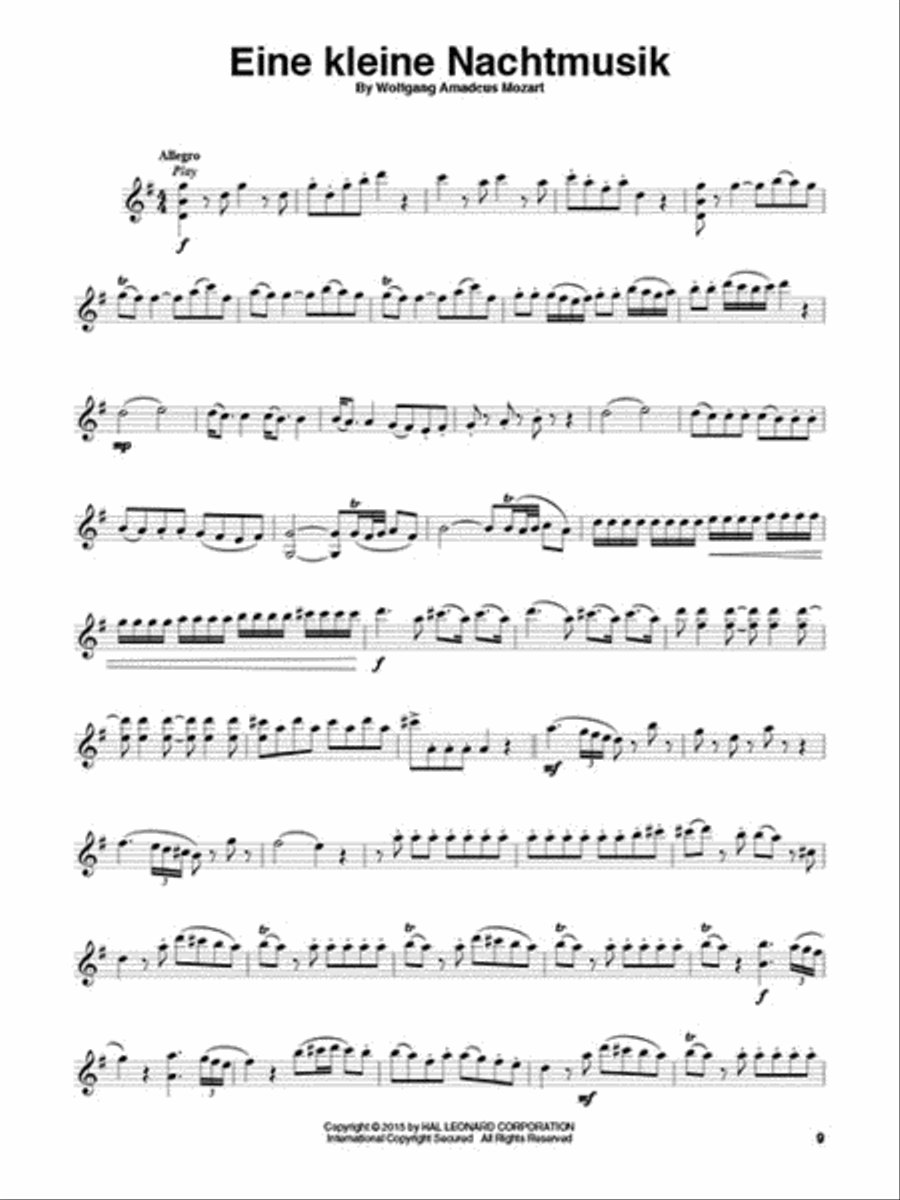 Rockin' Classics Violin Solo scores gallery preview page 4