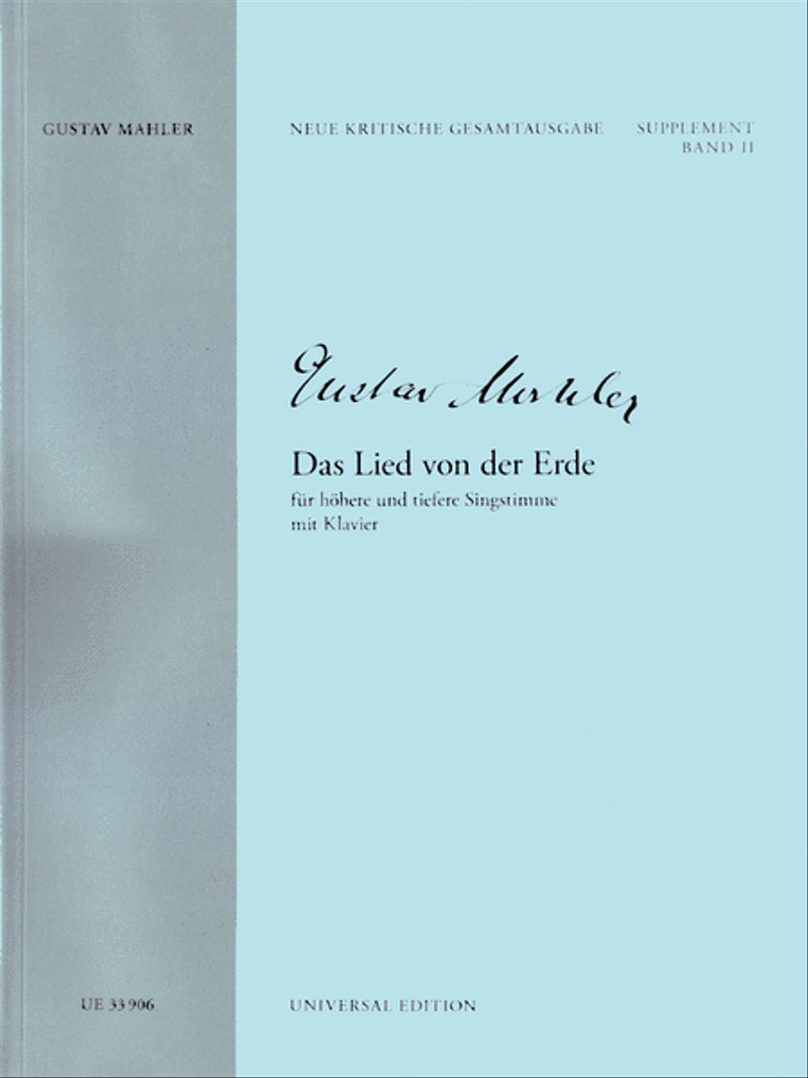 Das Lied Von Der Erde Chamber Music scores gallery preview page 1