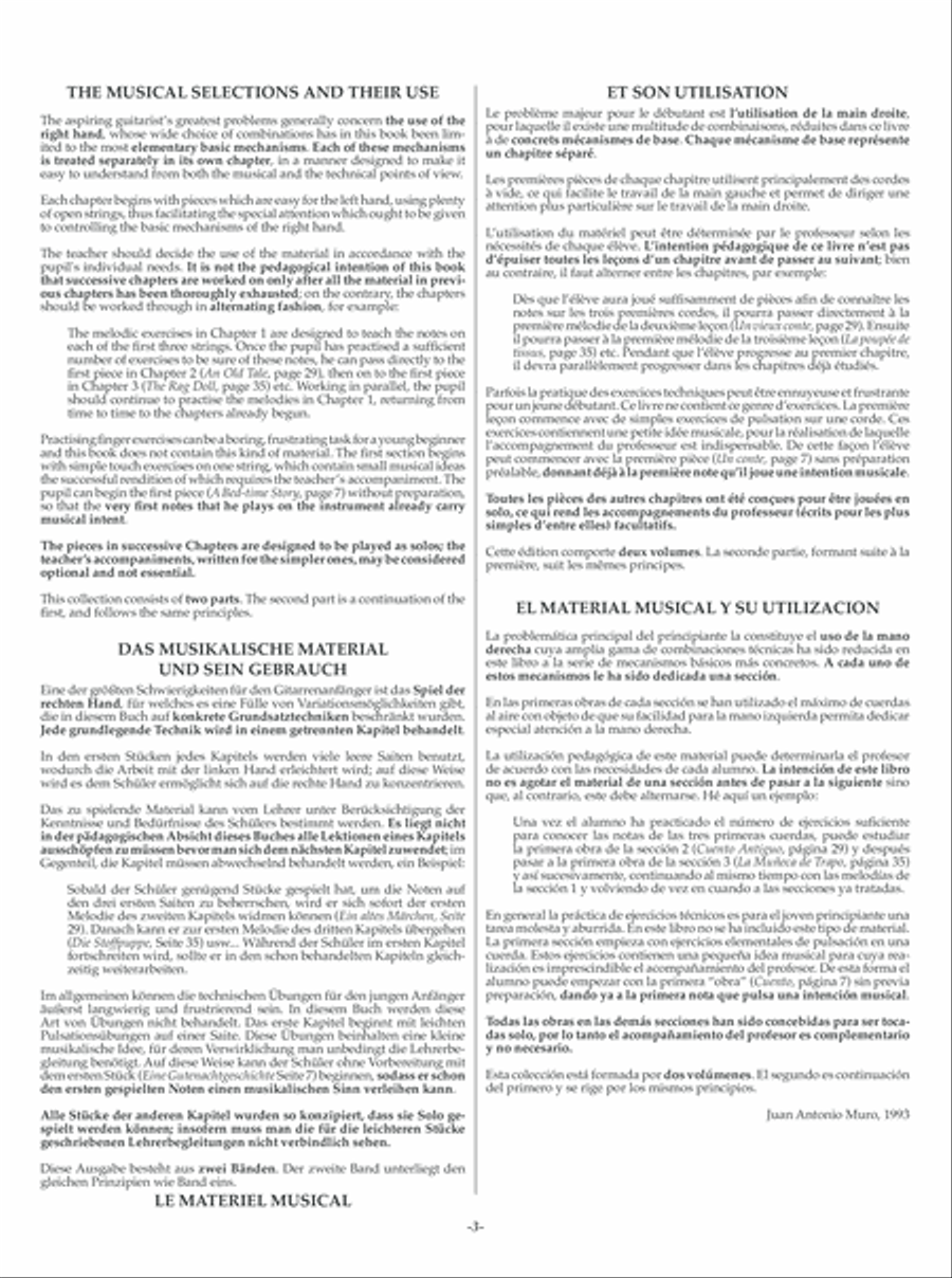 Basic Pieces for Guitar Volume 1 Classical Guitar scores gallery preview page 4