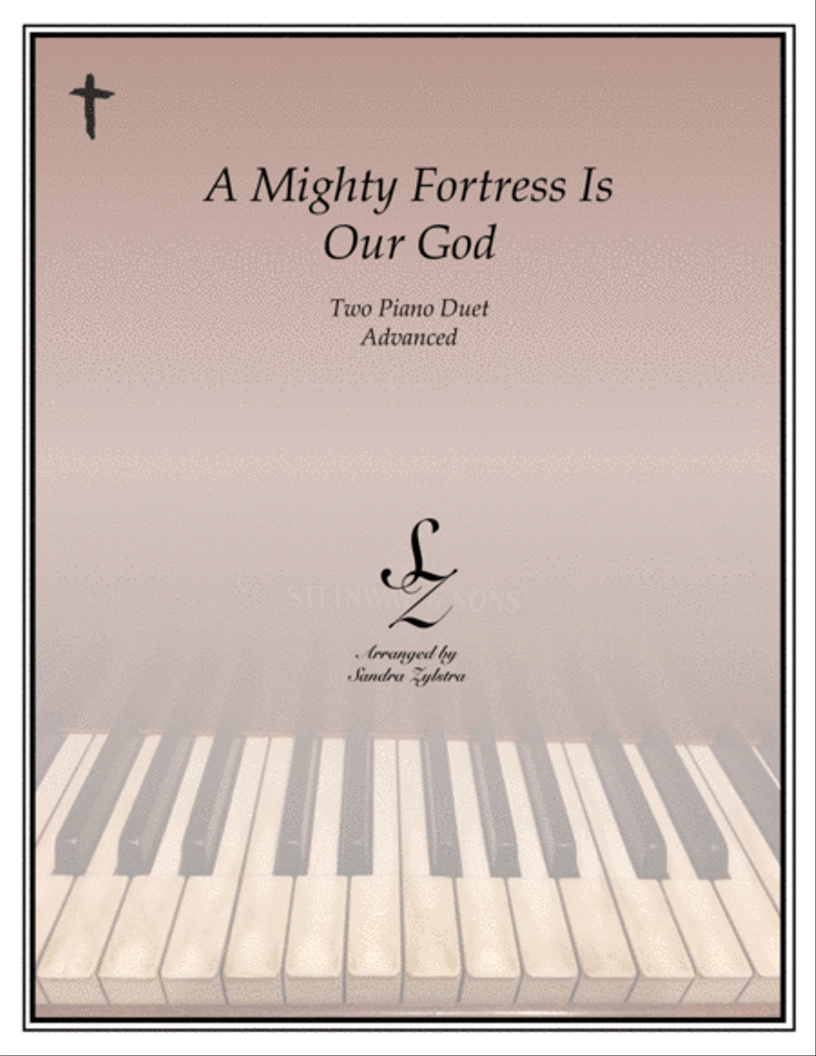 A Mighty Fortress Is Our God (2 piano duet) 2 Pianos, 4-Hands scores gallery preview page 1